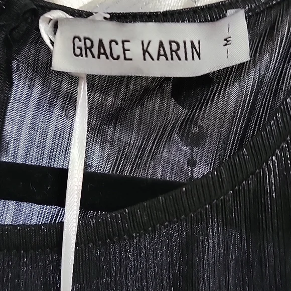 Grace karin dresses casual color black size M New elegant - Picture 12 of 15